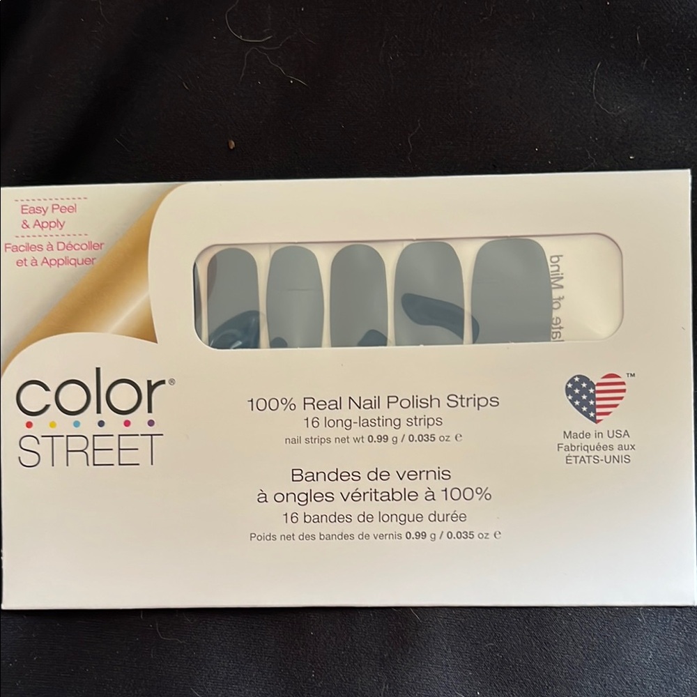 Color Street Gray Nail Polish Strips